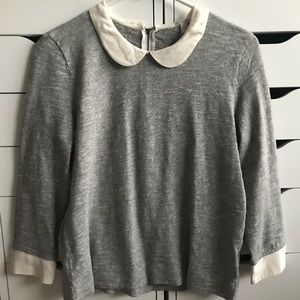 JCrew Peterpan Collar L/S Shirt